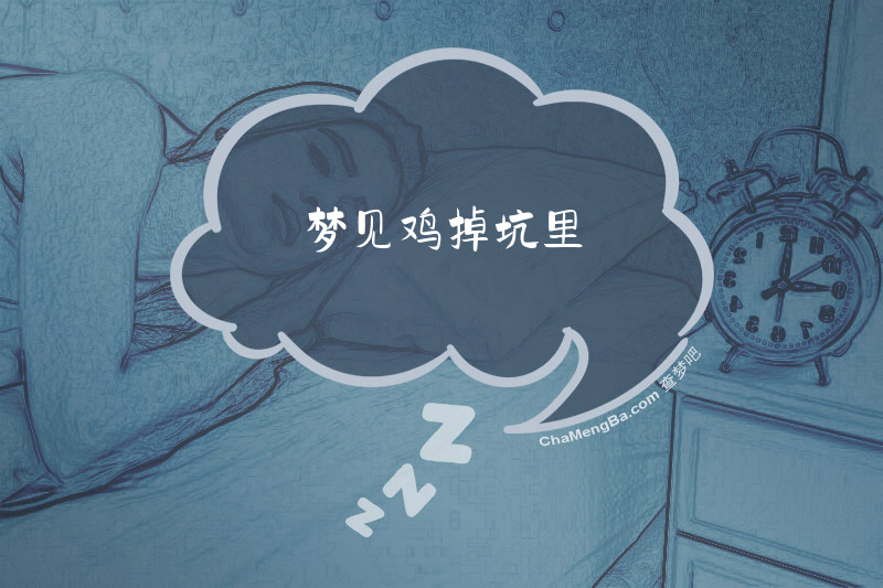 梦见鸡掉坑里