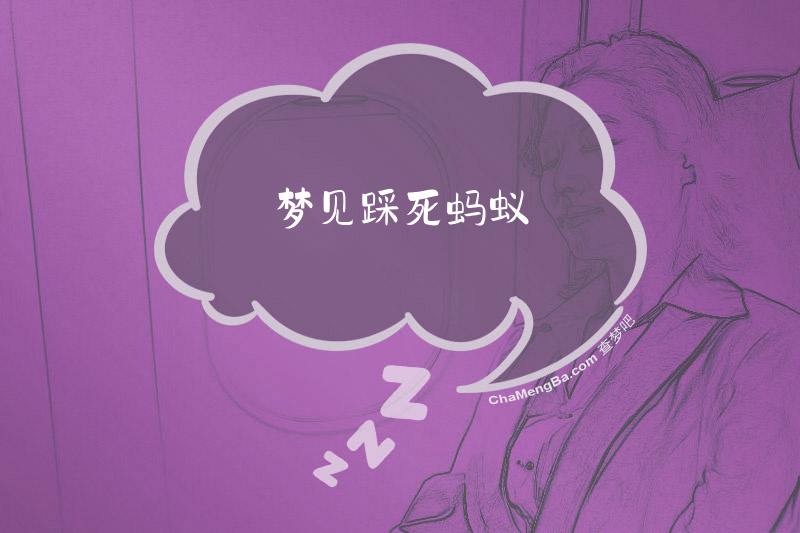 梦见踩死蚂蚁