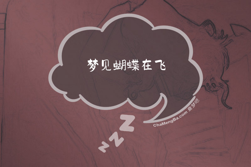 梦见蝴蝶在飞