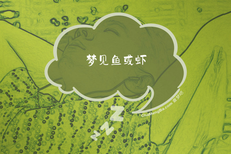 梦见鱼或虾