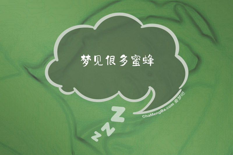 梦见很多蜜蜂