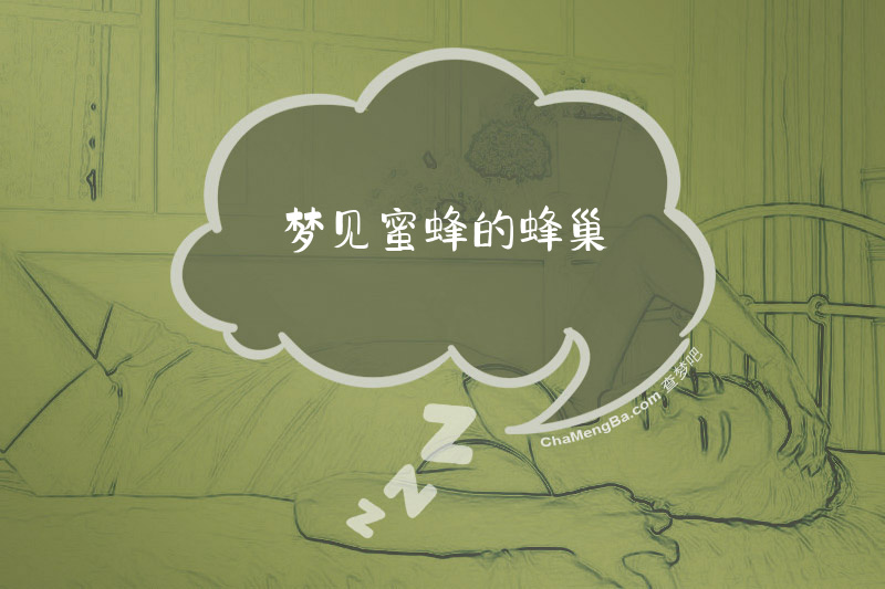 梦见蜜蜂的蜂巢