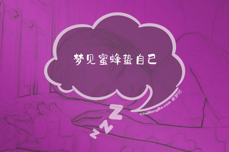 梦见蜜蜂蛰自已