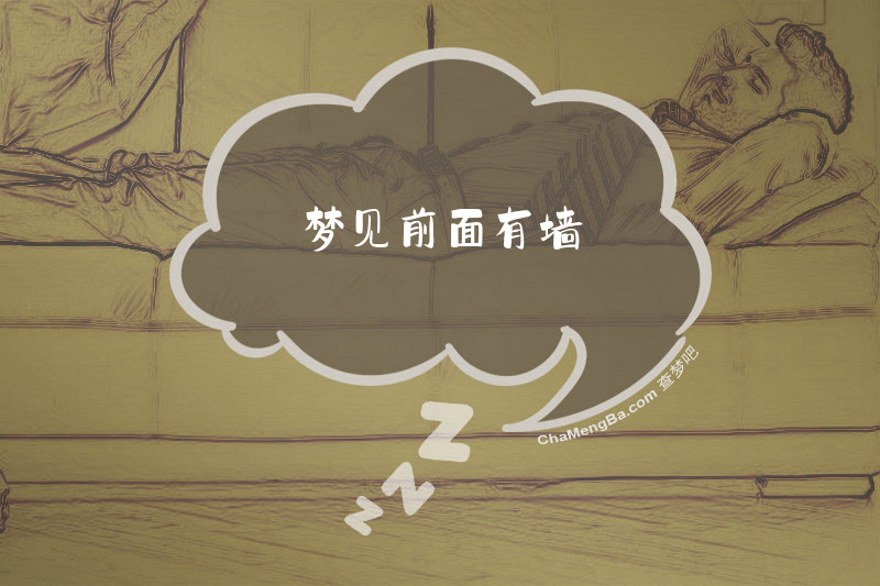 梦见前面有墙