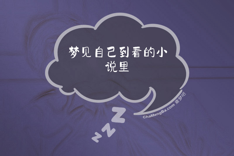 梦见自己到看的小说里