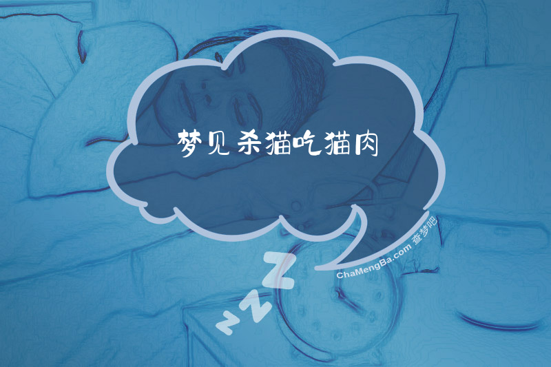 梦见杀猫吃猫肉