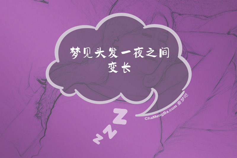 梦见头发一夜之间变长