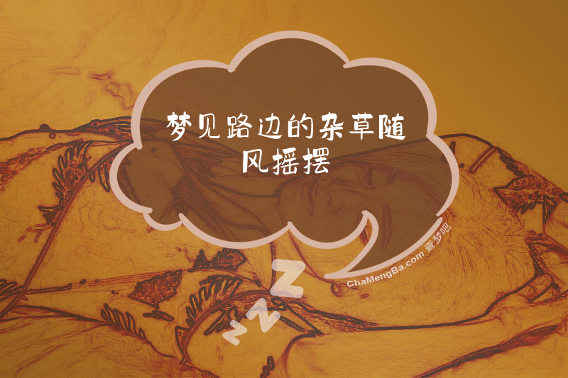 梦见路边的杂草随风摇摆