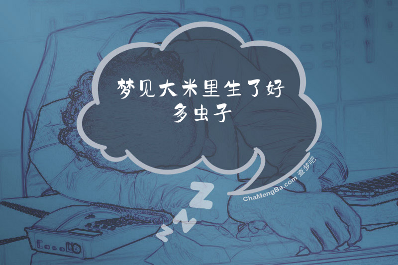 梦见大米里生了好多虫子