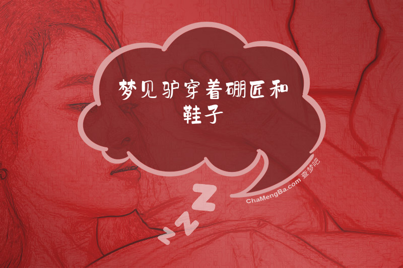 梦见驴穿着硼匠和鞋子