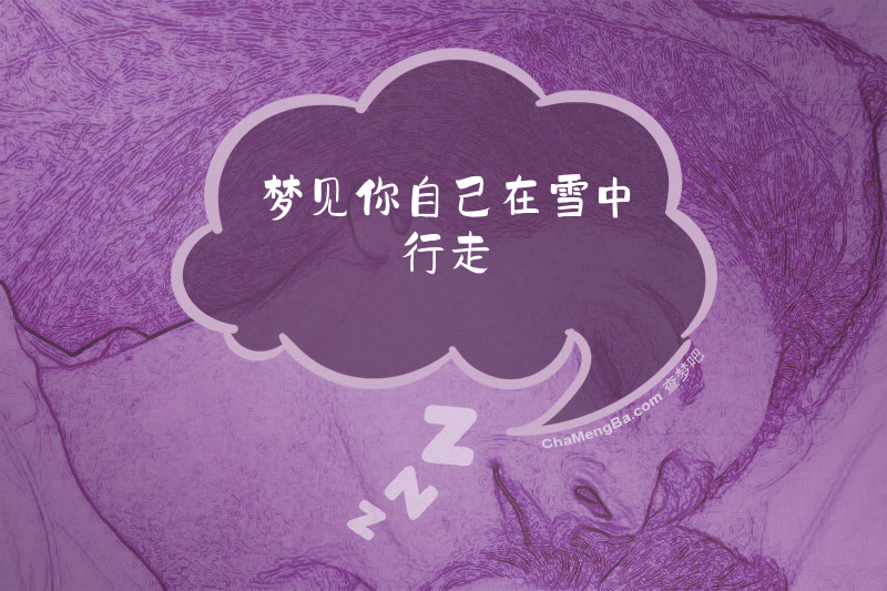 梦见你自己在雪中行走