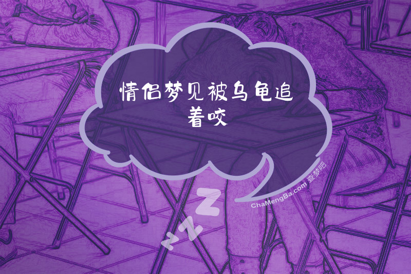 情侣梦见被乌龟追着咬