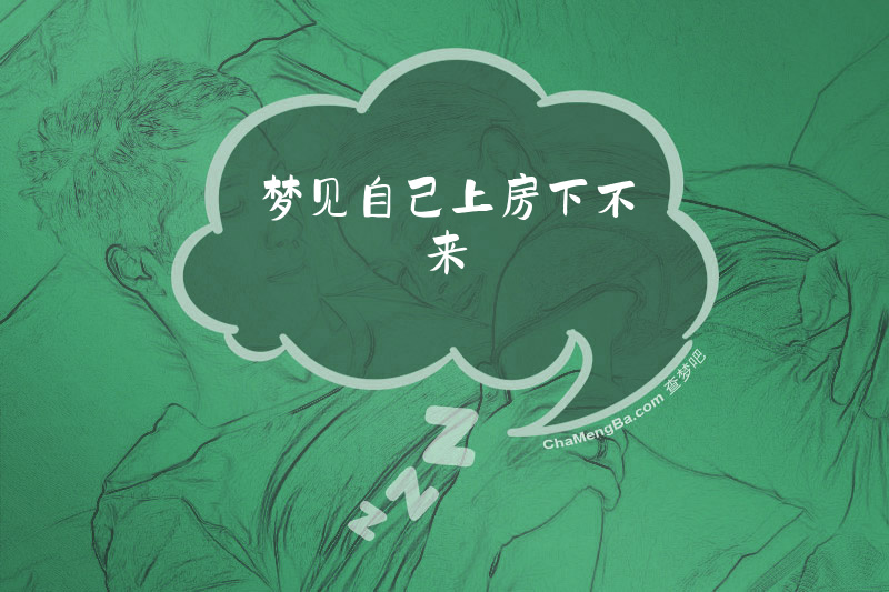 梦见自己上房下不来