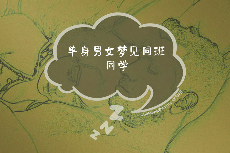 单身男女梦见同班同学