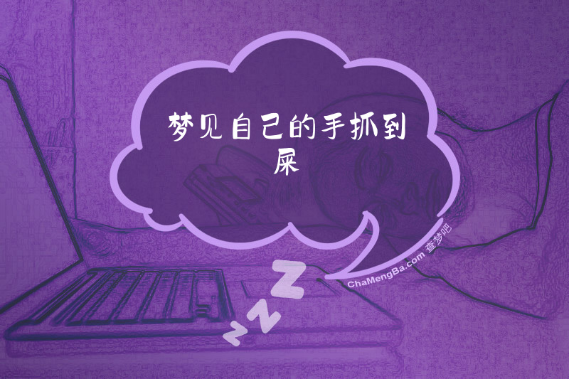 梦见自己的手抓到屎