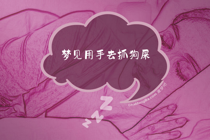 梦见用手去抓狗屎