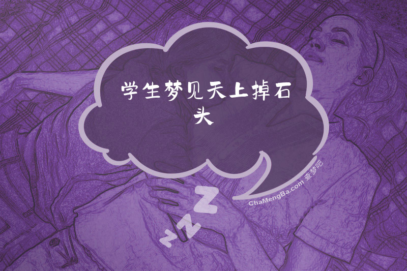 学生梦见天上掉石头