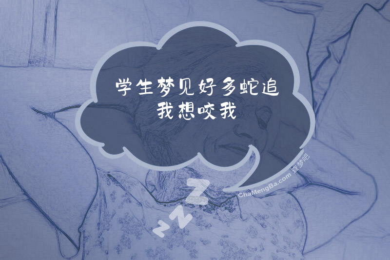 学生梦见好多蛇追我想咬我