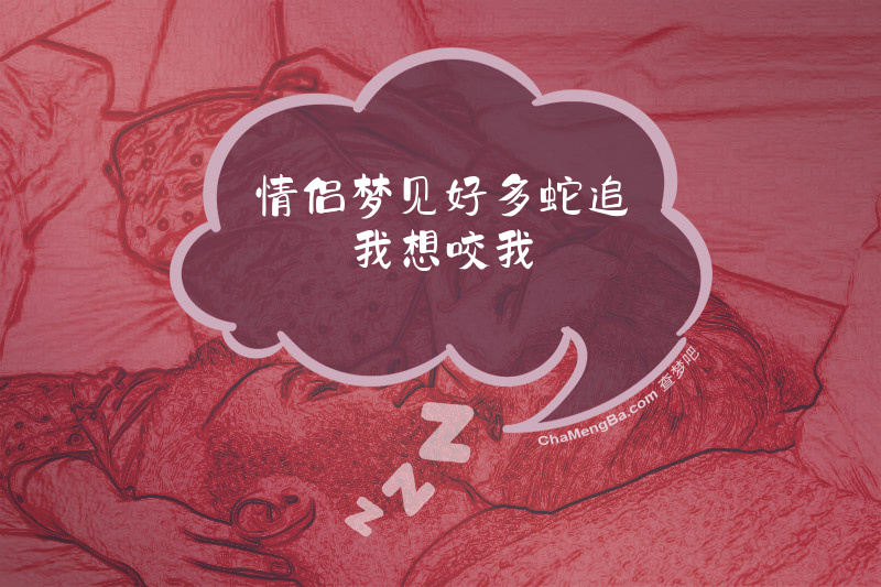 情侣梦见好多蛇追我想咬我