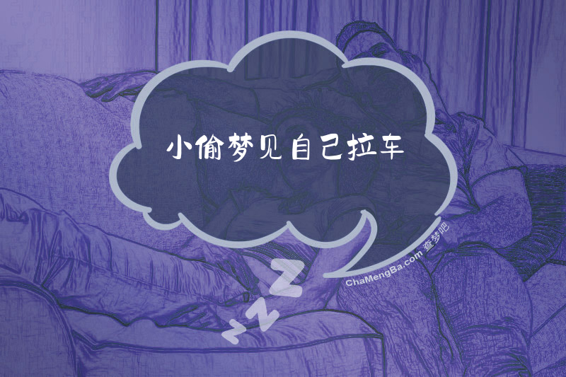 小偷梦见自己拉车