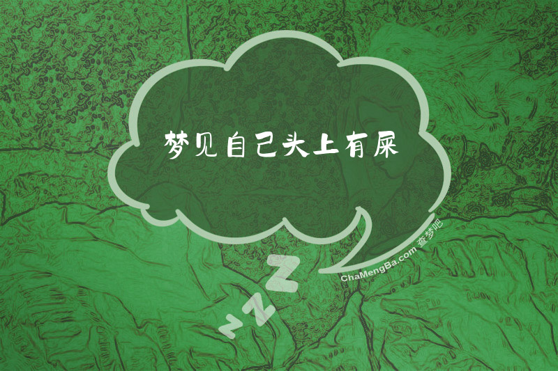 梦见自己头上有屎