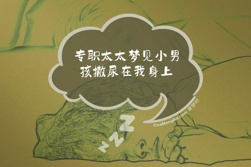 专职太太梦见小男孩撒尿在我身上