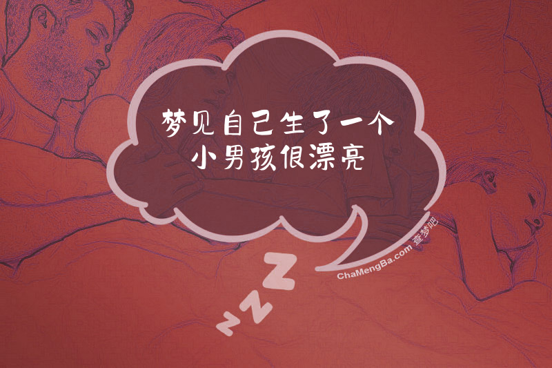 梦见自己生了一个小男孩很漂亮