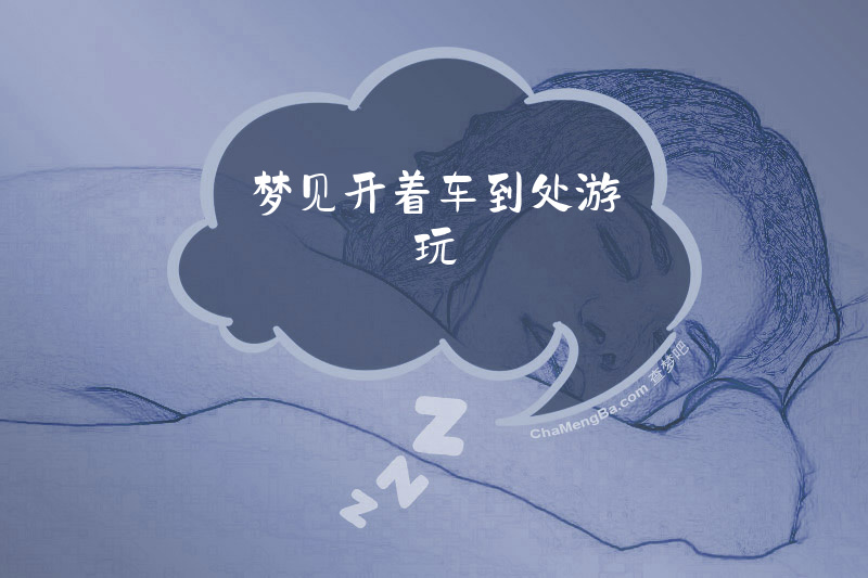 梦见开着车到处游玩
