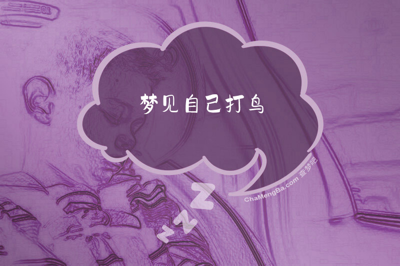 梦见自己打鸟