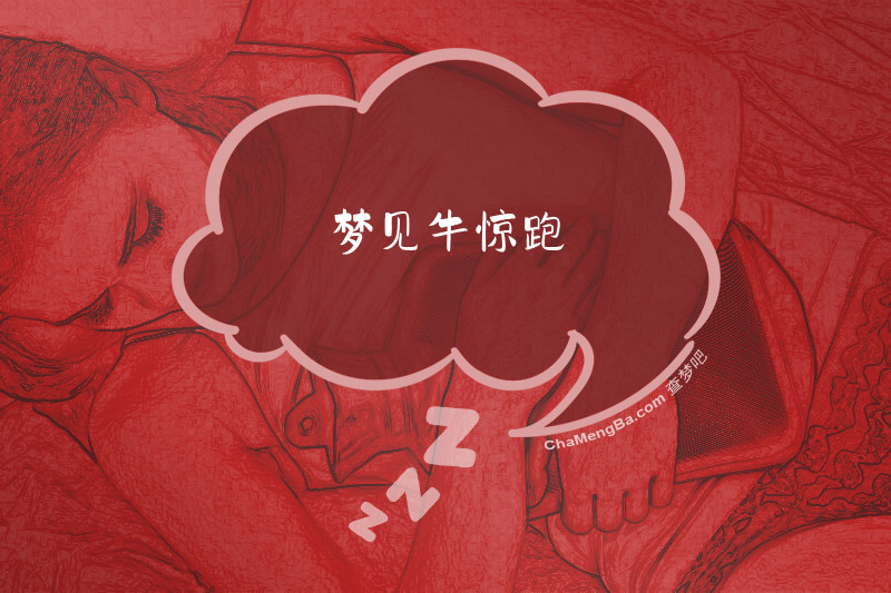 梦见牛惊跑