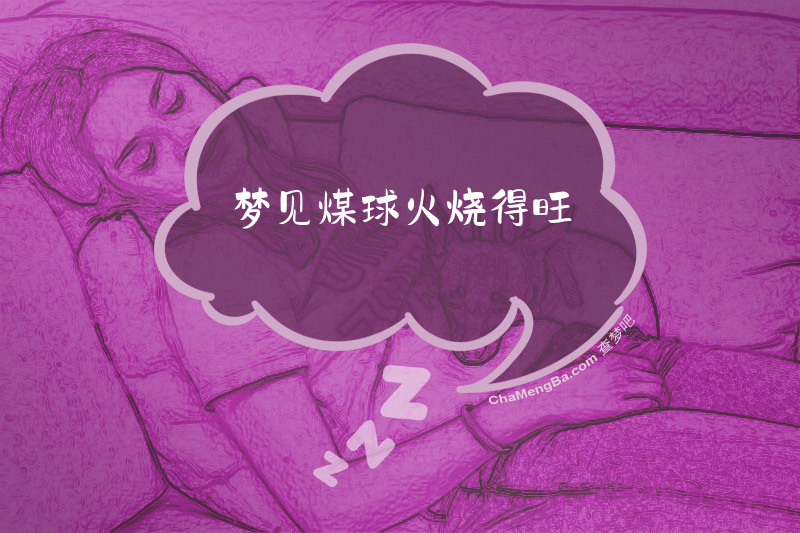 梦见煤球火烧得旺