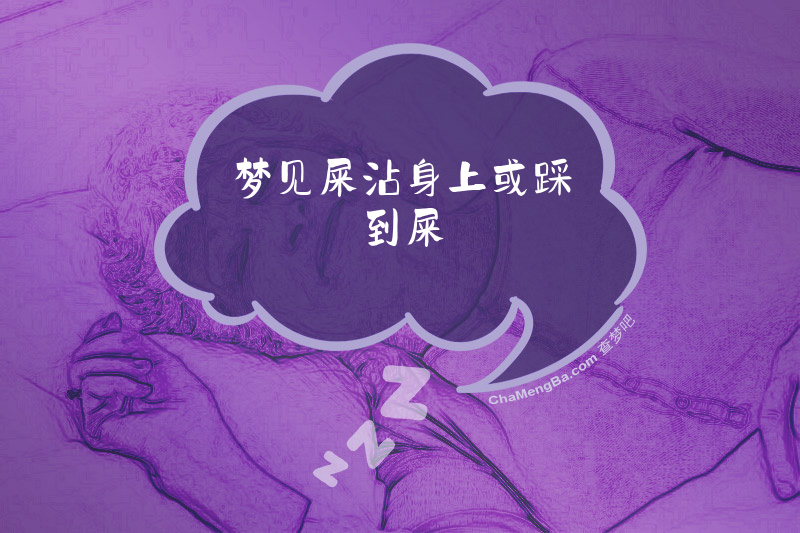 梦见屎沾身上或踩到屎