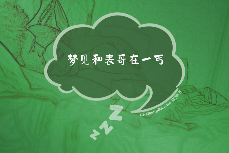 梦见和表哥在一丐