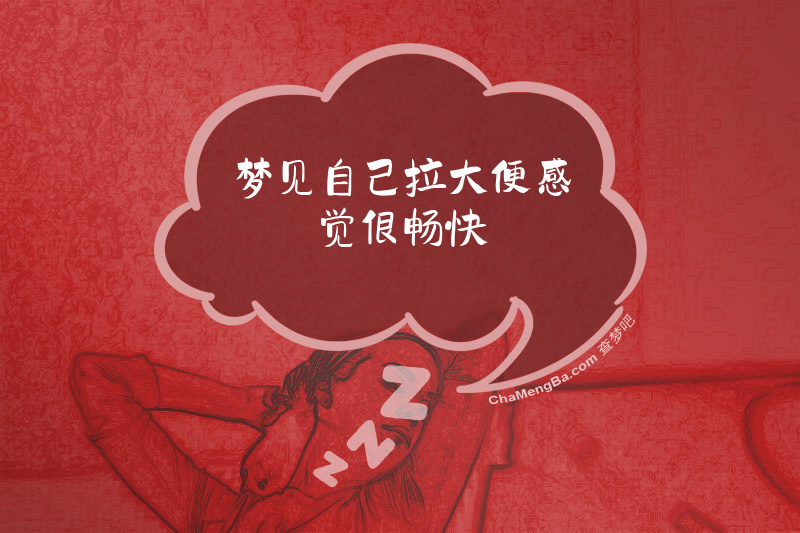 梦见自己拉大便感觉很畅快