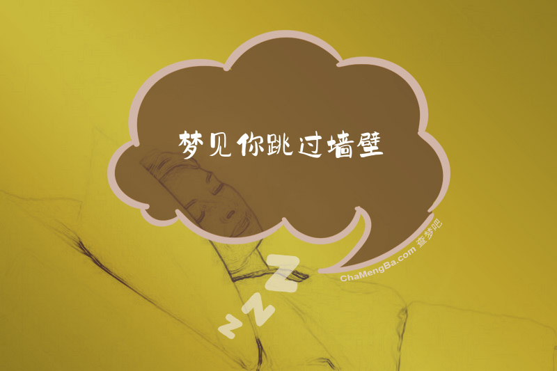 梦见你跳过墙壁