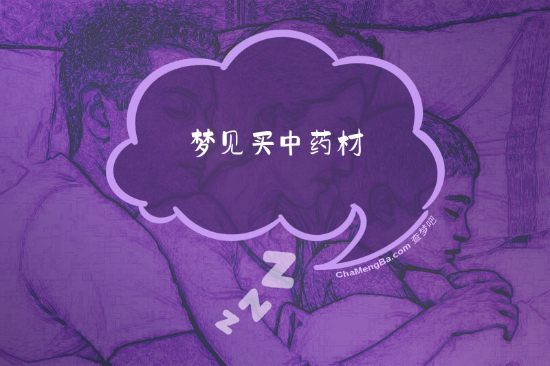 梦见买中药材