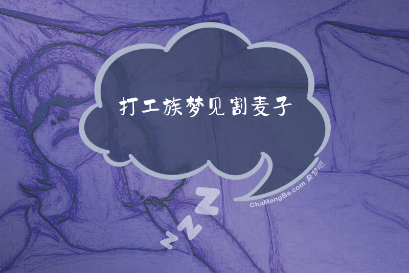 打工族梦见割麦子