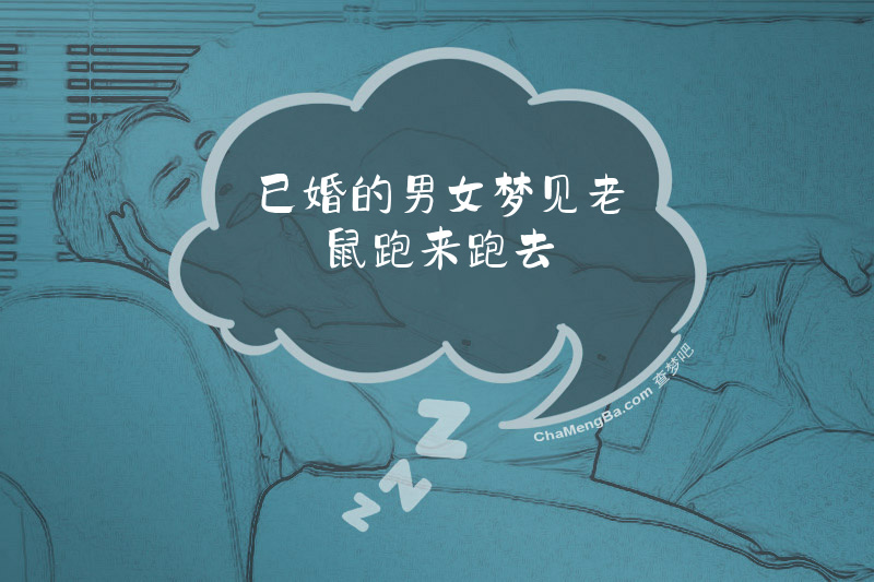 已婚的男女梦见老鼠跑来跑去