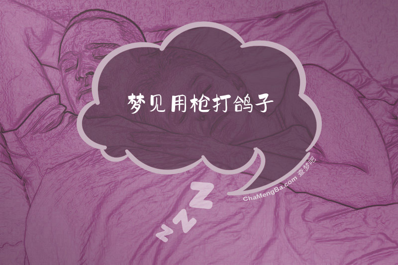 梦见用枪打鸽子