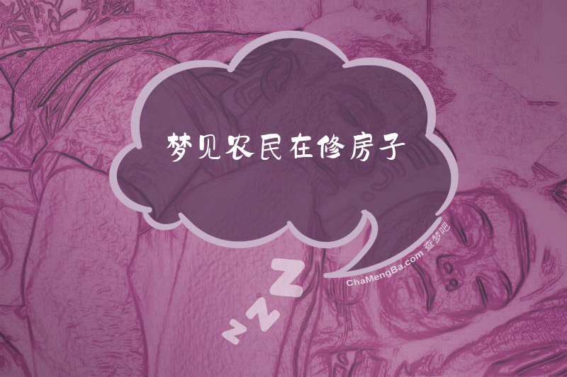 梦见农民在修房子