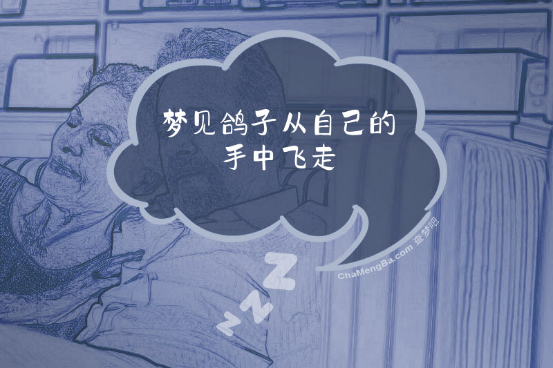 梦见鸽子从自己的手中飞走