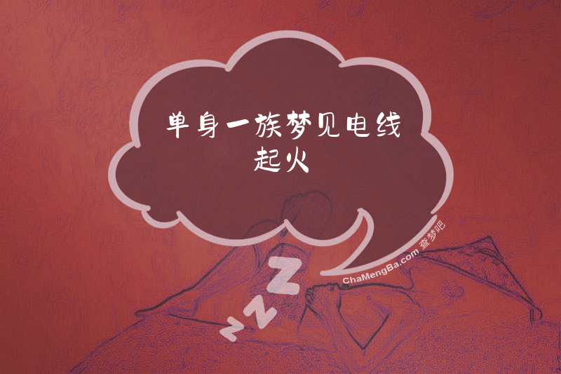 单身一族梦见电线起火
