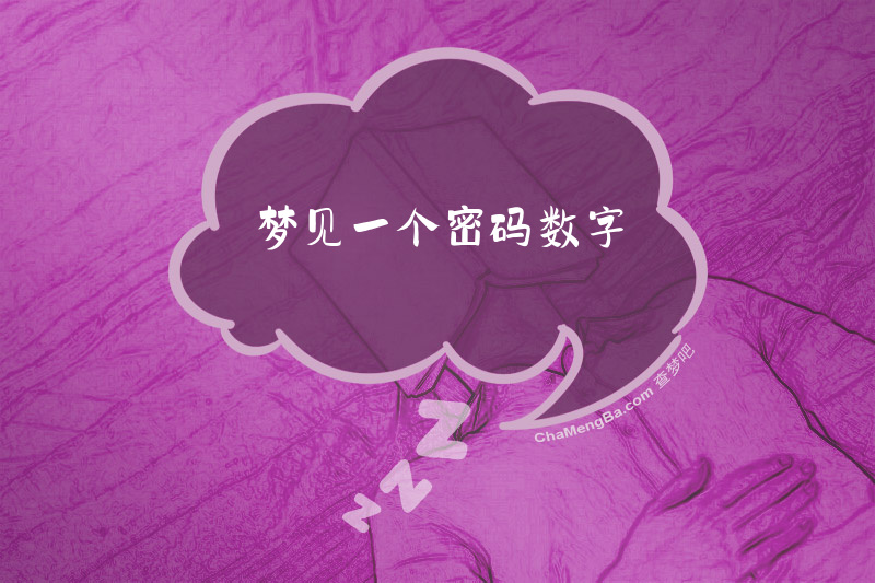梦见一个密码数字