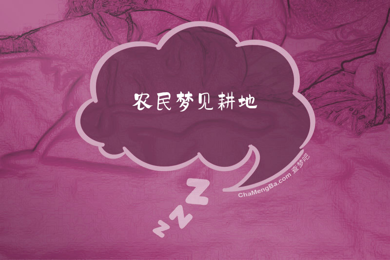 农民梦见耕地