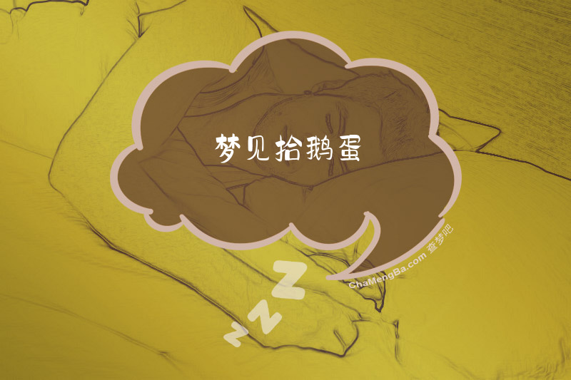 梦见拾鹅蛋