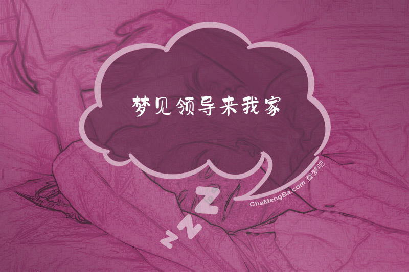 梦见领导来我家