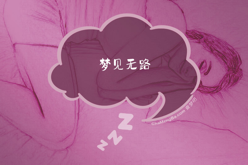 梦见无路