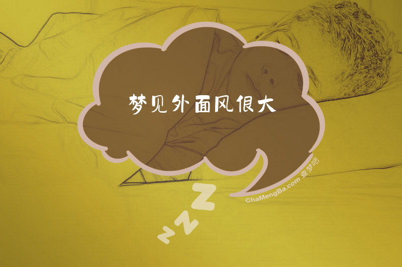 梦见外面风很大