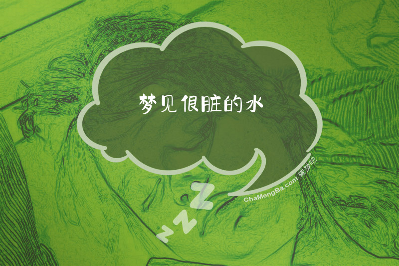 梦见很脏的水