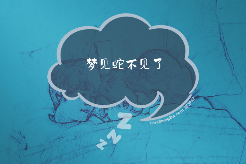 梦见蛇不见了